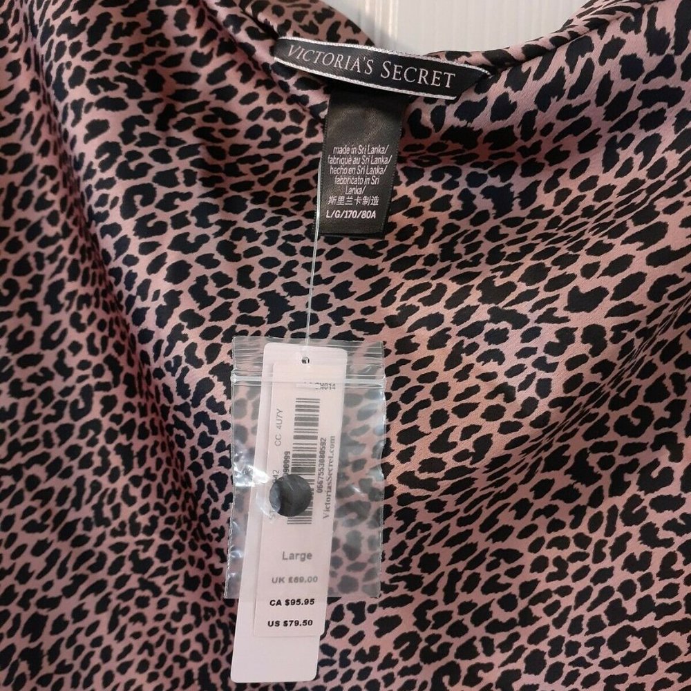 Victoria's Secret Side Button Slip Skirt LEOPARD - Picture 7 of 9